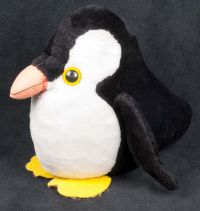 Penguin Black & White Vintage Plush
